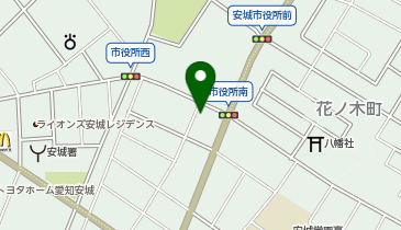 七田式安城教室の地図画像