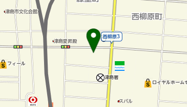 七田式津島教室の地図画像