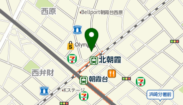 七田式朝霞教室の地図画像