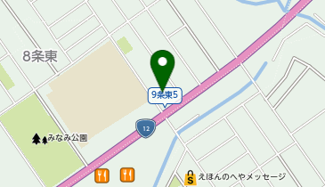 イエローハット 岩見沢店の地図画像