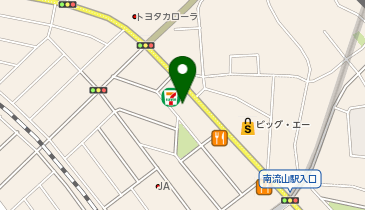 イエローハット 流山店の地図画像