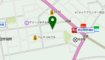 イエローハット 角田店の地図画像