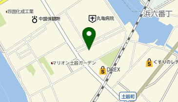 イエローハット 丸亀店の地図画像