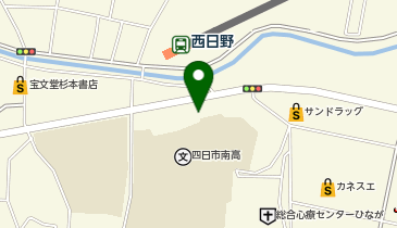 イエローハット 四日市店の地図画像