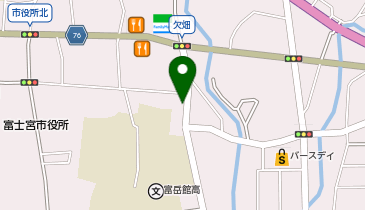 イエローハット 富士宮店の地図画像