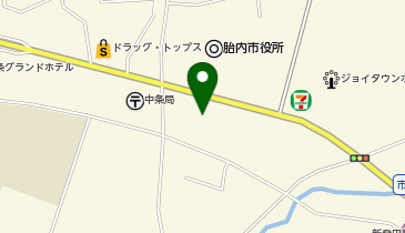 イエローハット 中条店の地図画像