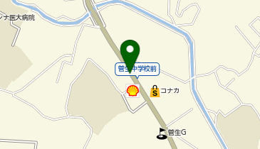 イエローハット 菅生店の地図画像