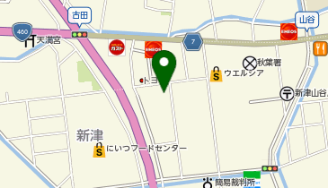 イエローハット 新津店の地図画像