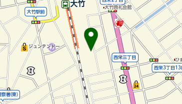 イエローハット 大竹店の地図画像