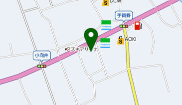 イエローハット 中津川店の地図画像