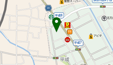 イエローハット 北方店の地図画像
