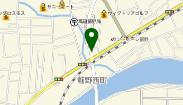 イエローハット 高知インター店の地図画像