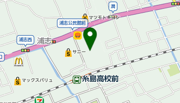 イエローハット 前原店の地図画像