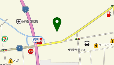 イエローハット 弘前店の地図画像