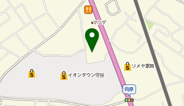 イエローハット 守谷店の地図画像