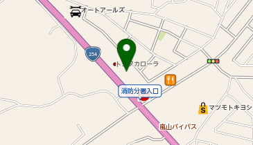 イエローハット 嵐山店の地図画像