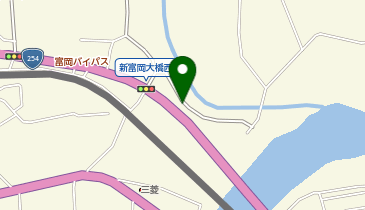 イエローハット 富岡店の地図画像