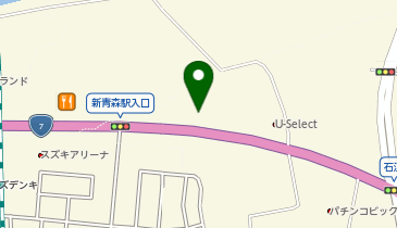 イエローハット 青森西店の地図画像