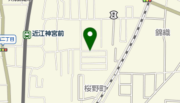 イエローハット 西大津店の地図画像