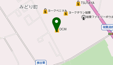 イエローハット 坂東店の地図画像