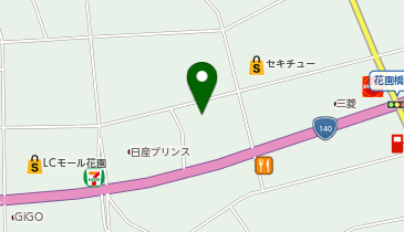 イエローハット 花園インター店の地図画像