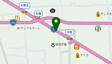 イエローハット 3号線八女店の地図画像