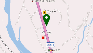 イエローハット 下呂店の地図画像