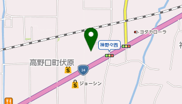 イエローハット 橋本高野口店の地図画像