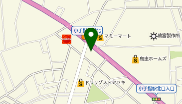 イエローハット 所沢小手指店の地図画像