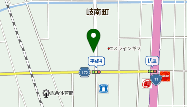 イエローハット 岐南店の地図画像
