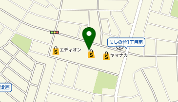 イエローハット 知多にしの台店の地図画像