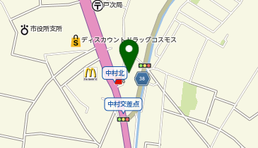 イエローハット 10号戸次店の地図画像