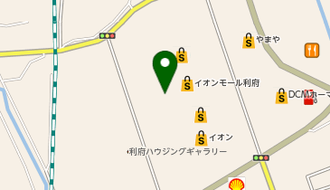 イエローハット 利府店の地図画像