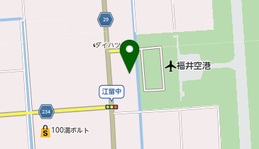 イエローハット 福井空港前店の地図画像
