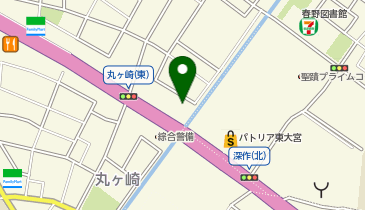 イエローハット 東大宮丸ケ崎店の地図画像