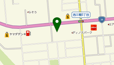 イエローハット 北見三輪店の地図画像