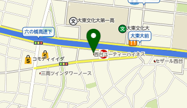 イエローハット 板橋西台店の地図画像