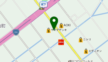 イエローハット 豊川下長山店の地図画像