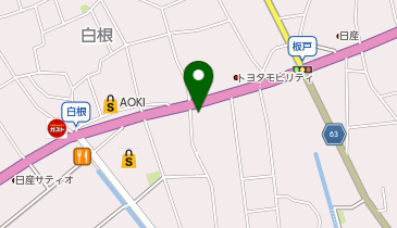 イエローハット 伊勢原白根店の地図画像