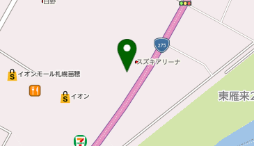 中古タイヤトレッド 札幌東苗穂店の地図画像