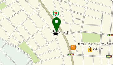 中古タイヤトレッド 埼玉大宮店の地図画像