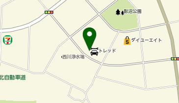 中古タイヤトレッド 福島須賀川店の地図画像