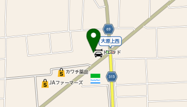 中古タイヤトレッド 群馬藪塚インター店の地図画像
