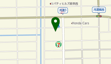 中古タイヤトレッド 岐阜河渡店の地図画像