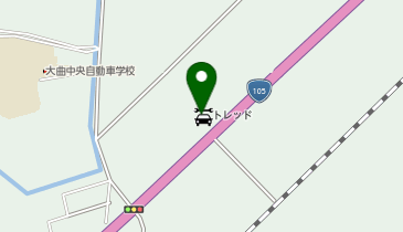 中古タイヤトレッド 秋田大曲店の地図画像