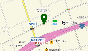 バイク館 新潟中央店の地図画像