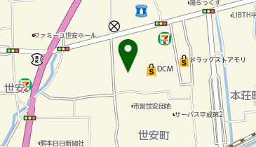 バイク館 熊本本山店の地図画像