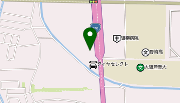 バイク館 大東店の地図画像