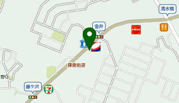 バイク館 港南店の地図画像