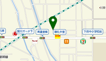 小田原2りんかんの地図画像